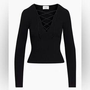 Wilfred women’s black long sleeve